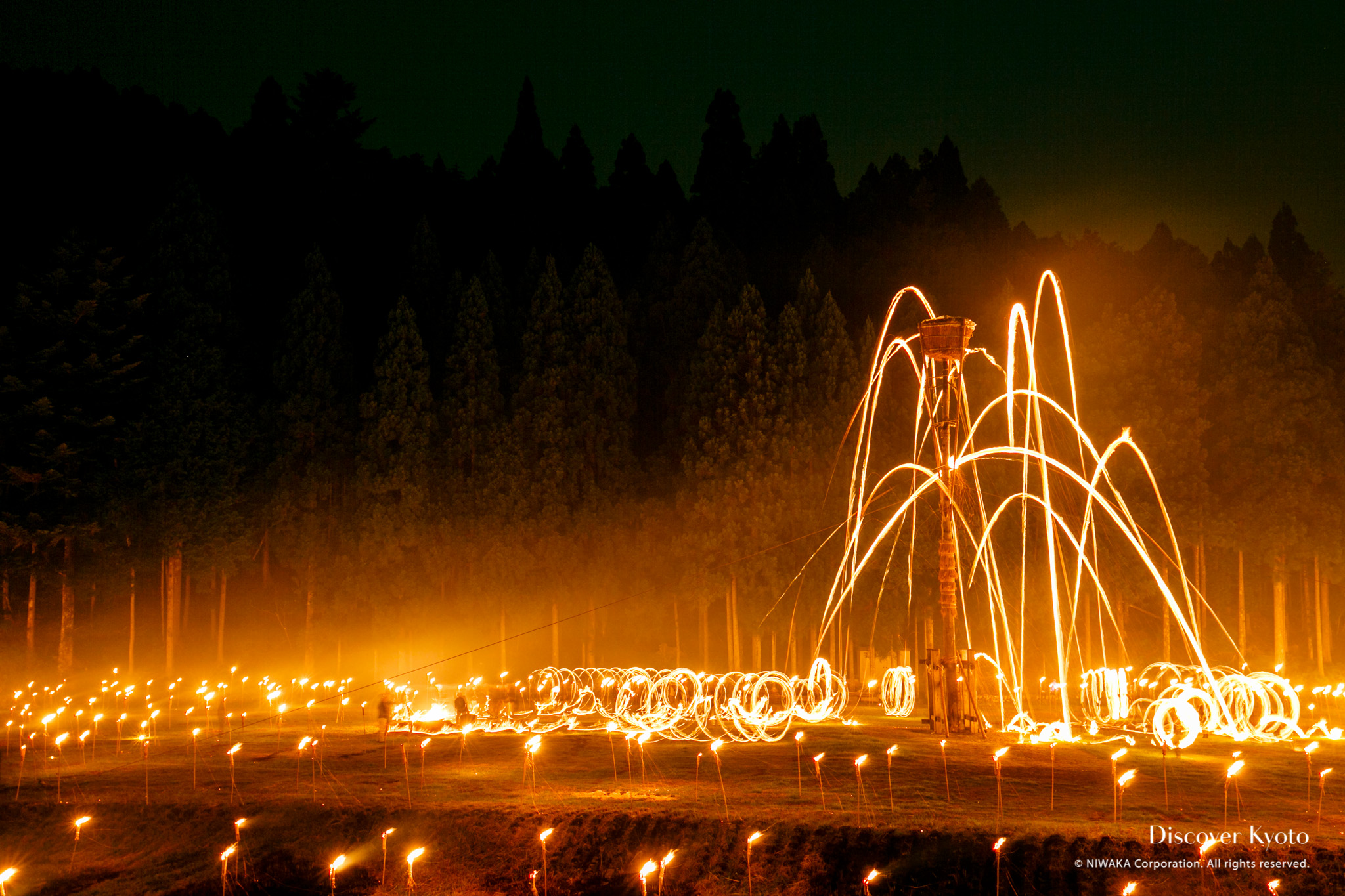 Matsu-age Torch Lightings | Discover Kyoto